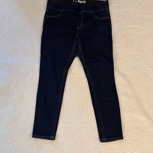 Old Navy mid-rise rockstar super skinny jeggings 14P
